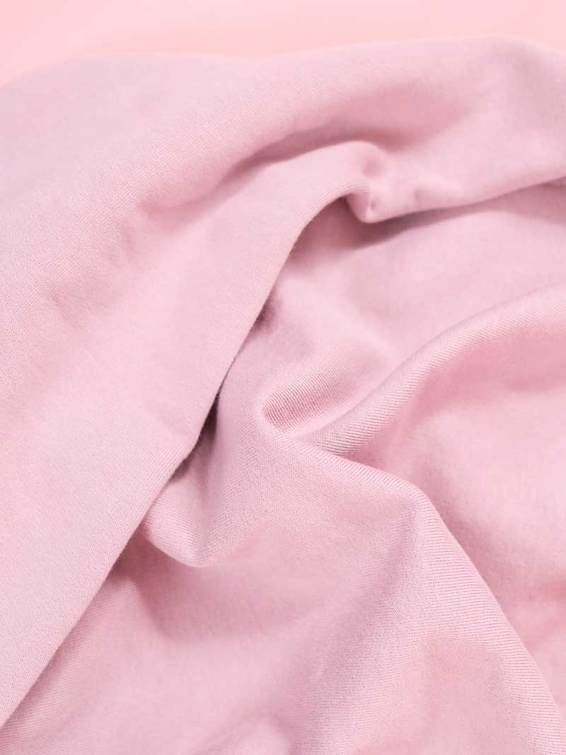 Disco Demolition Embroidered Sweatshirt, Organic Cotton, in Ash Pink