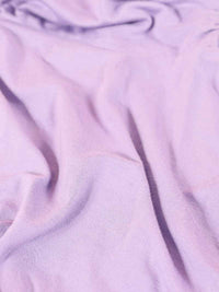 Tangle Gathered Turtleneck, Upcycled Cotton, in Lilac