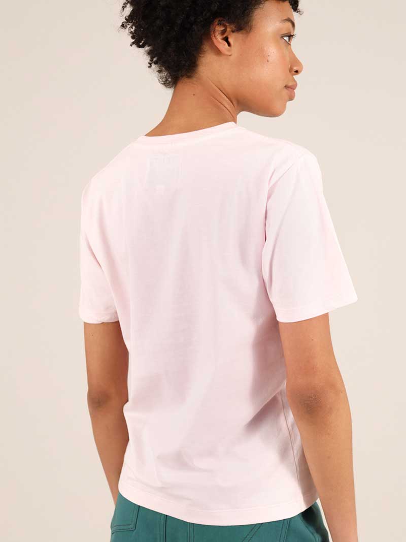 Heavy Cotton Tee, Organic Cotton, in Pink