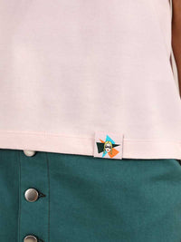 Heavy Cotton Tee, Organic Cotton, in Pink