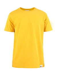 Heavy Cotton Mens Tee, Organic Cotton, in Yellow
