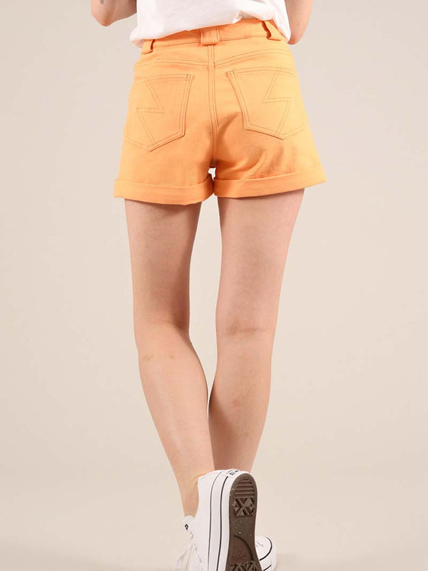 Rogue Shorts, Organic Cotton, in Preach Orange