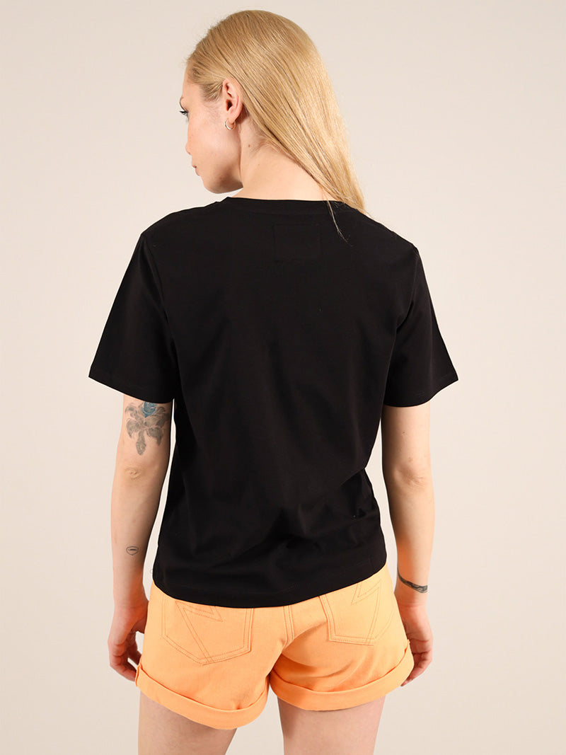 Sunset Tee, Organic Cotton, in Black