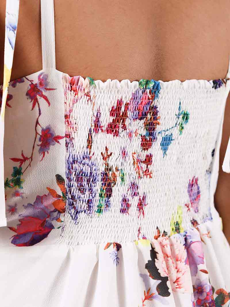 本日限定価格　CORCOVADO PUTI flower race dress NEW ARRIVAL CORCOVADO 2024 PRE-SPRING COLLECTION [DRESS] CORCOVADO