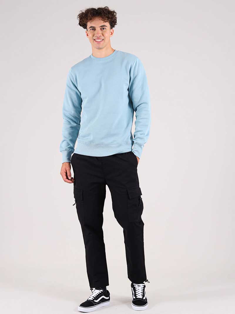 The OG Mens Sweatshirt, Organic Cotton, in Light Blue